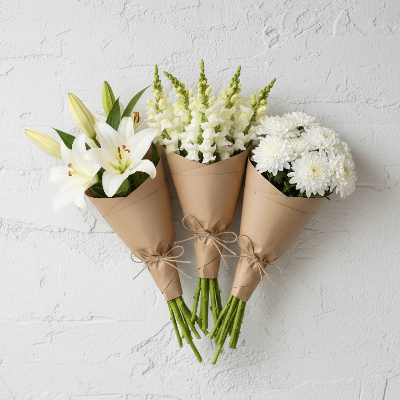 Market Fresh Bunch - White & Green