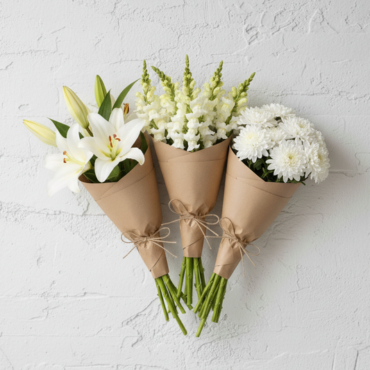 Market Fresh Bunch - White & Green